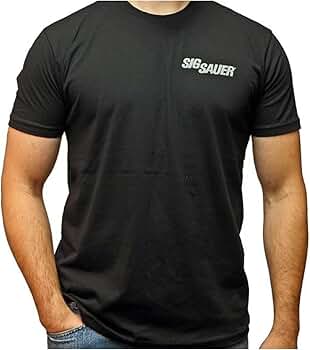 Sig Sauer Men's Crew Neck Short Sleeve Lightweight Cotton